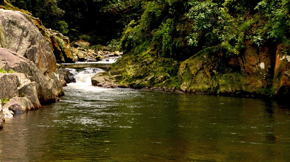 Piscina natural da Cachoeira da Torre