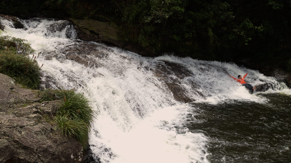 Piscina natural da Cachoeira da Torre