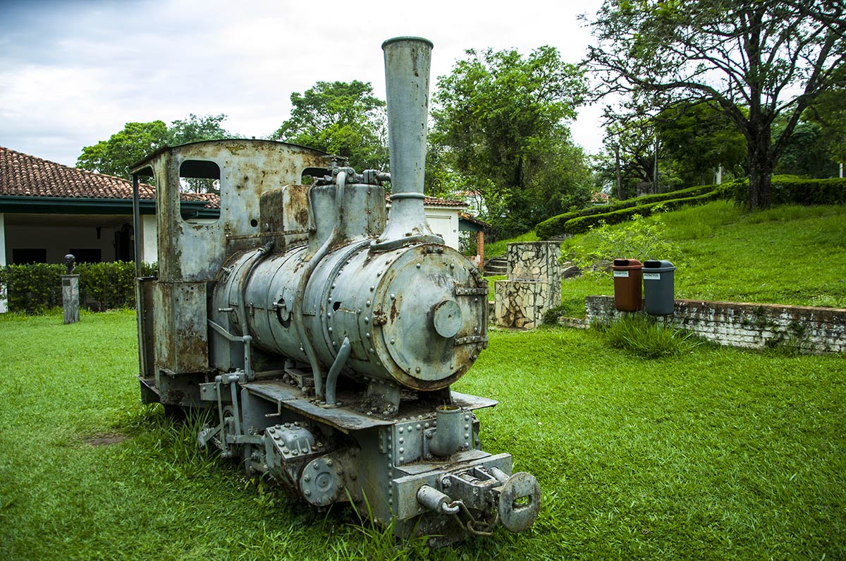 Locomotiva usada na fundição