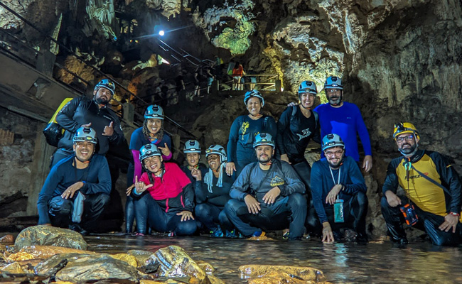 Turismo de Aventura para Grupos em S�o Paulo - Espeleoturismo